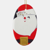 ビンテージクリスマスサンタ セラミックオーナメント (右)