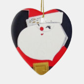 ビンテージクリスマスサンタ セラミックオーナメント (右)