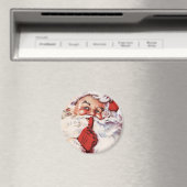 ビンテージクリスマスサンタ マグネット (インサイチュ (食洗機))