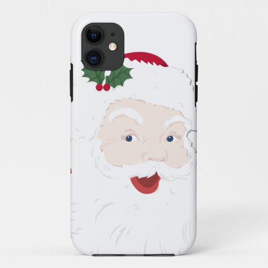 ビンテージクリスマスサンタ Case-Mate iPhoneケース (裏面)