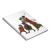 ビンテージクリスマスショッピング　家族で楽しむ ノートブック (右側)