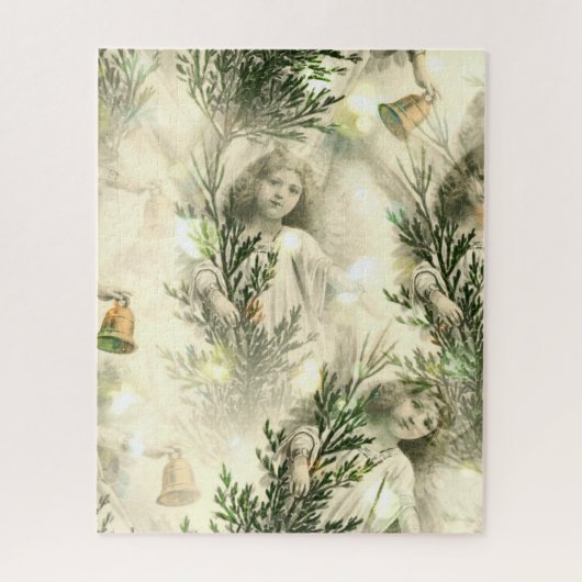 ビンテージクリスマスジグソーパズル ジグソーパズル (縦)