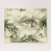 ビンテージクリスマスジグソーパズル ジグソーパズル (横)