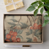 ビンテージクリスマスソングバード 薄葉紙 (ギフト)