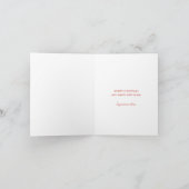 ビンテージクリスマスツエレガントリー シーズンカード (内部)