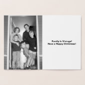 ビンテージクリスマスツリーと写真の追加, ZSSPG 箔カード (内部)