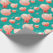 ビンテージクリスマスツリーラッピング紙 ラッピングペーパー (角)