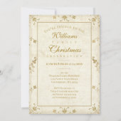 ビンテージクリスマスツリー招待状 招待状 (裏面)