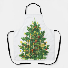 ビンテージクリスマスツリー エプロン