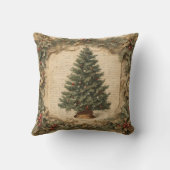 ビンテージクリスマスツリー クッション (裏面)