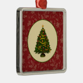 ビンテージクリスマスツリー メタルオーナメント (右)