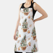 ビンテージクリスマスツリー |メリークリスマス エプロン (インサイチュ)