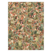 ビンテージクリスマステーブルクロス テーブルクロス (正面)