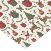ビンテージクリスマステーブルランナー ショートテーブルランナー (コーナー)