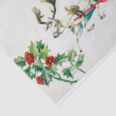 ビンテージクリスマスディアカー絵画トズホリデー 薄葉紙 (詳細)