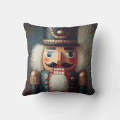 ビンテージクリスマスナツクラッカー装飾用クッション クッション (裏面)