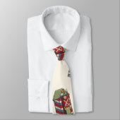 ビンテージクリスマスパターン、くるみ割り玩具兵士 ネクタイ (タイ)