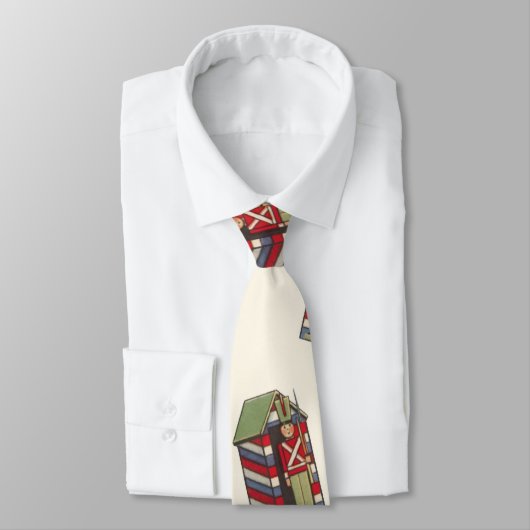 ビンテージクリスマスパターン、くるみ割り玩具兵士 ネクタイ (タイ)