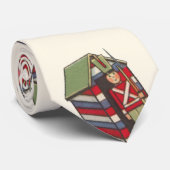 ビンテージクリスマスパターン、くるみ割り玩具兵士 ネクタイ (ロール)