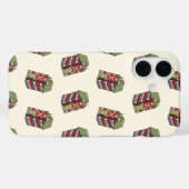ビンテージクリスマスパターン、くるみ割り玩具兵士 Case-Mate iPhoneケース (裏面 (横))