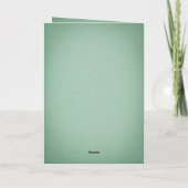 ビンテージクリスマスベルズホリデーカード シーズンカード (裏面)