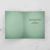 ビンテージクリスマスベルズホリデーカード シーズンカード (内部)