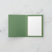 ビンテージクリスマスホリデーペットカード カード (内部)