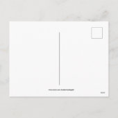 ビンテージクリスマスホリデー鳥はがき シーズンポストカード (裏面)