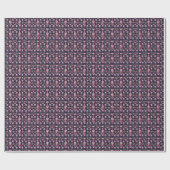 ビンテージクリスマスラッピング紙くるみ割り紙 ラッピングペーパー (フラット)