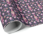 ビンテージクリスマスラッピング紙くるみ割り紙 ラッピングペーパー (ロールコーナー)