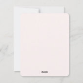 ビンテージクリスマスリス シーズンカード (裏面)