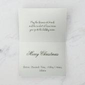 ビンテージクリスマスヴィレッジ シーズンカード (内部)