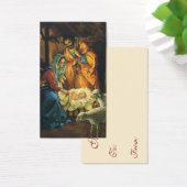 ビンテージクリスマス出生、マンガーのベビーイエス (デスク)