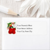 ビンテージクリスマス応援ミッテンズ ラベル (インサイチュ)