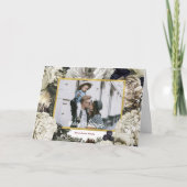 ビンテージクリスマス植物科の写真 シーズンカード (正面)