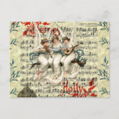 ビンテージクリスマス葉書 ポストカード (正面)