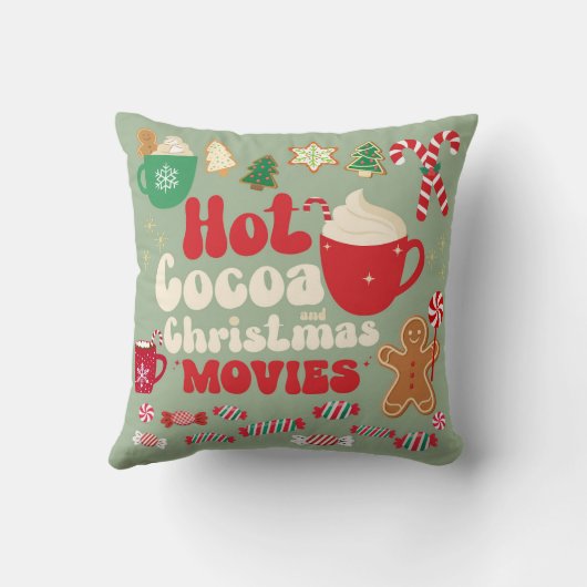 ビンテージクリスマス クッション (裏面)