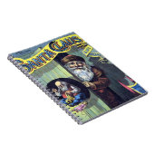 ビンテージクリスマス、サンタクロースと彼の作品の本 ノートブック (右側)