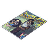 ビンテージクリスマス、サンタクロースと彼の作品の本 ノートブック (左側)