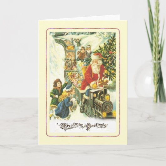 ビンテージクリスマス シーズンカード (正面)