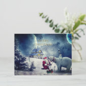 ビンテージクリスマス シーズンカード (スタンド正面)