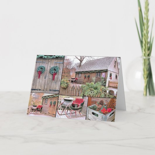 ビンテージクリスマス シーズンカード (正面)