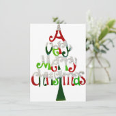 ビンテージクリスマス シーズンカード (スタンド正面)