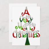 ビンテージクリスマス シーズンカード (正面/裏面)