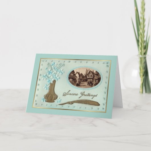 ビンテージクリスマス シーズンカード (正面)