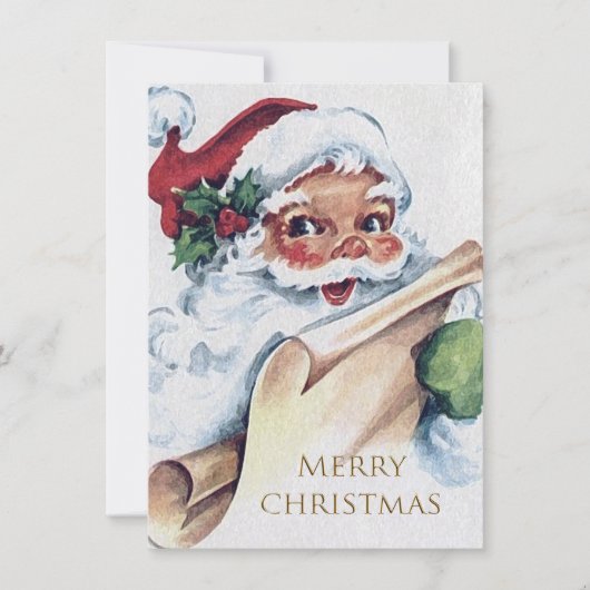 ビンテージクリスマス シーズンカード (正面)