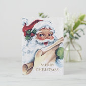 ビンテージクリスマス シーズンカード (スタンド正面)