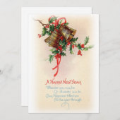 ビンテージクリスマス シーズンカード (正面/裏面)