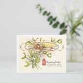 ビンテージクリスマス シーズンポストカード (スタンド正面)