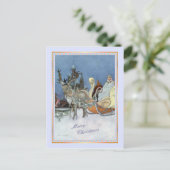 ビンテージクリスマス シーズンポストカード (スタンド正面)